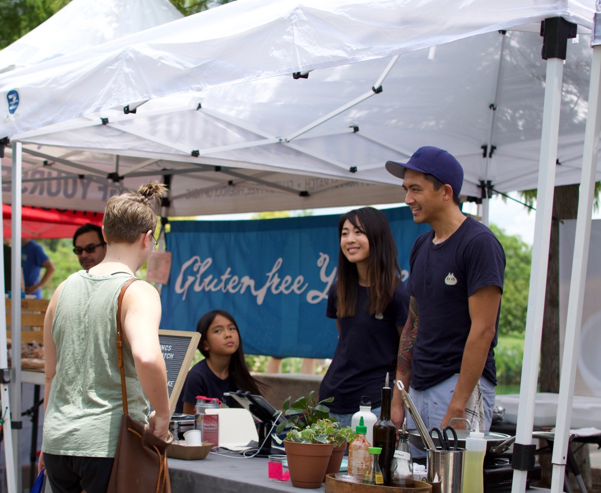 Steamies Dumplings Owner, Cindy Chee & husband Leslie